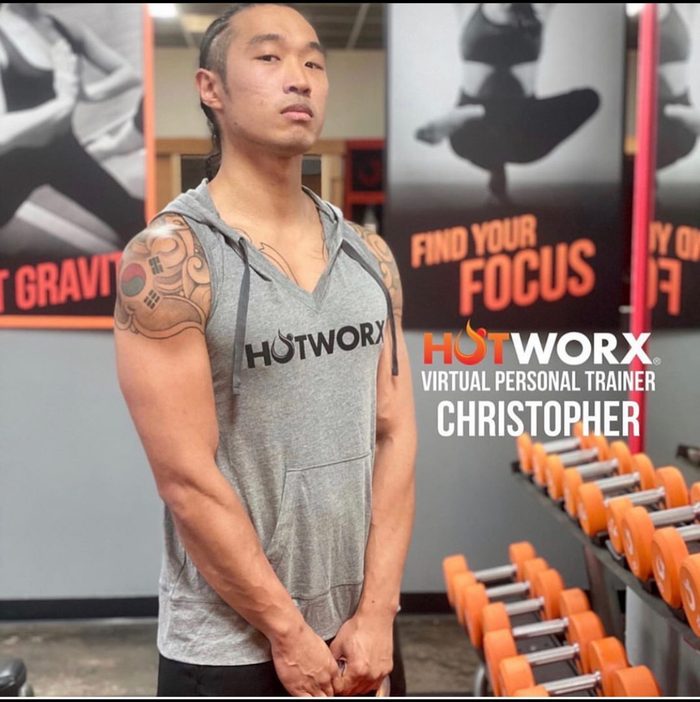 Hotworx virtual personal trainer announcement poster